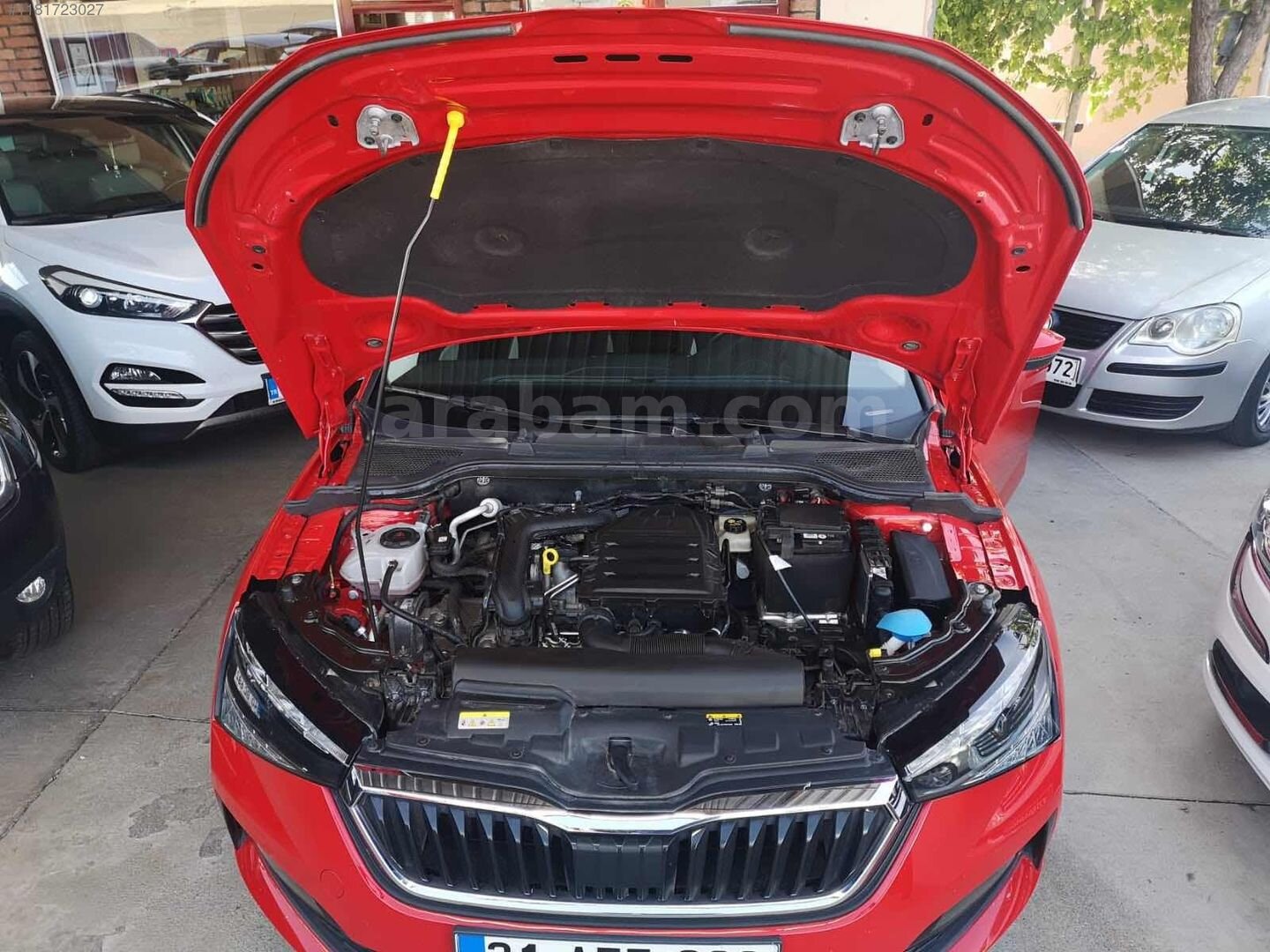 Galeriden Skoda Scala 1.0 TSI Premium 2020 Model Kırşehir 43.375 km Kırmızı 5