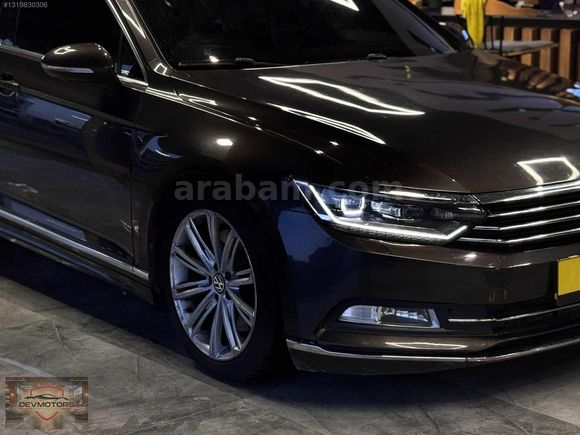 DEV MOTORS'TAN 2015 PASSAT 2.0BMT 240HP 4MOTİON HİGLİNE/C.TAVAN/