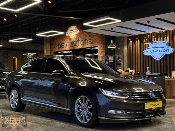 DEV MOTORS'TAN 2015 PASSAT 2.0BMT 240HP 4MOTİON HİGLİNE/C.TAVAN/