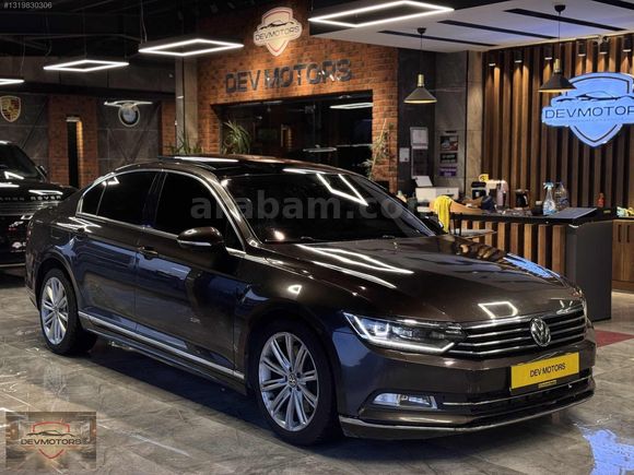 DEV MOTORS'TAN 2015 PASSAT 2.0BMT 240HP 4MOTİON HİGLİNE/C.TAVAN/