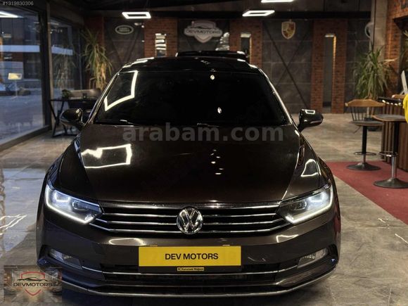 DEV MOTORS'TAN 2015 PASSAT 2.0BMT 240HP 4MOTİON HİGLİNE/C.TAVAN/