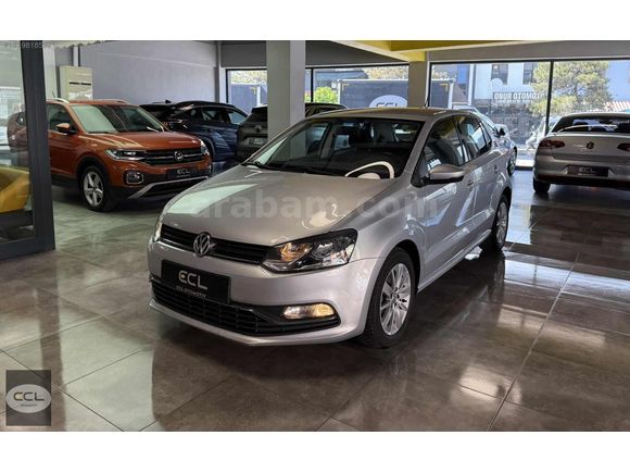 2017 VW POLO-COMFORTLİNE-OTOMATİK-MTLK.GRİ-'HATASIZ' 92.000 KM