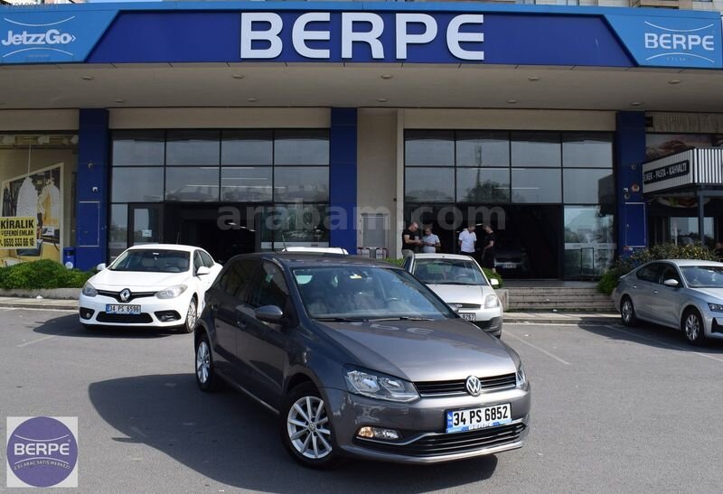 Galeriden Volkswagen Polo 1.2 TSi Lounge 2016 Model İstanbul 62.074 km Gri