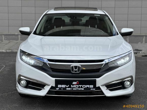 -BEY MOTORS- 2019 HONDA CİVİC 1.6 i-VTEC HATASIZ / BOYASIZ