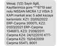 Sahibinden Nissan Micra 1.2 Visia 2004 Model 