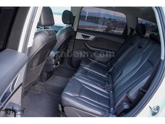ERDEM'den 2017 Audi Q7 2.0 TFSI SLine 7Koltuklu Beyaz-Siyah Bayi