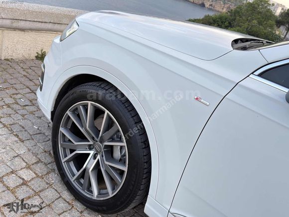 ERDEM'den 2017 Audi Q7 2.0 TFSI SLine 7Koltuklu Beyaz-Siyah Bayi