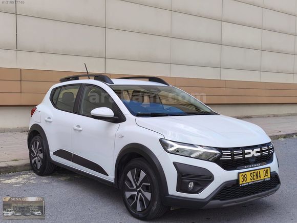 25 MOD. OTO. SANDERO STEPWAY 1.Tce EXPRESSİON BOYASIZ 32 BİN DE