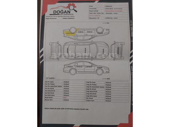 Sahibinden Toyota Corolla 1.4 D-4D advence 2016 Model