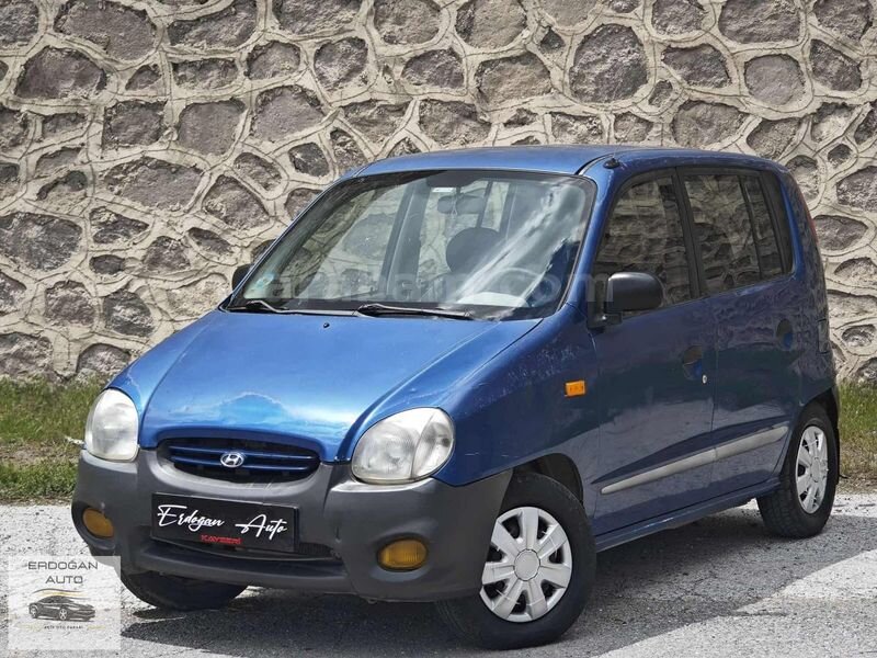 Galeriden Hyundai Atos 1.0 GLS 1998 Model Kayseri 320.000 km Mavi