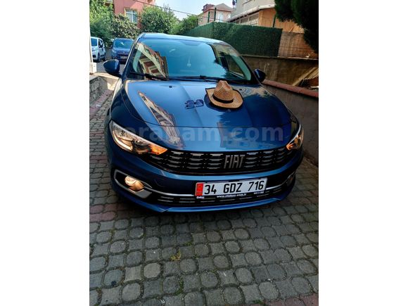 Sahibinden Fiat Egea 1.4 Fire Easy plus 2022 Model  40000 km Mavi