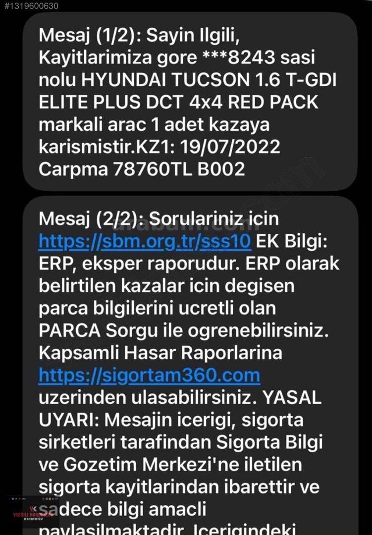 2016 HYUNDAI TUCSON 1.6 TGDİ 4*4 3