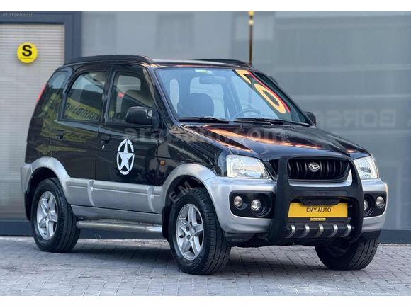 EMY AUTO'dan 4x4 ABS ELEKTRKLİ AYNA KLİMA AİRBAG BAKIMLI TERİOS