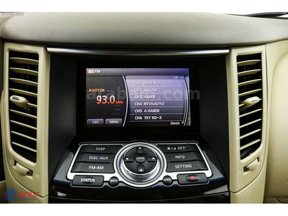 2012 INFINITI FX30d GT 225.000KM 4,5 PARÇA BOYALI