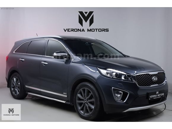 VERONA-2015 KİA SORENTO HATASZ BOYASZ DEĞİŞENSZ 7KİŞİLİK FULL!