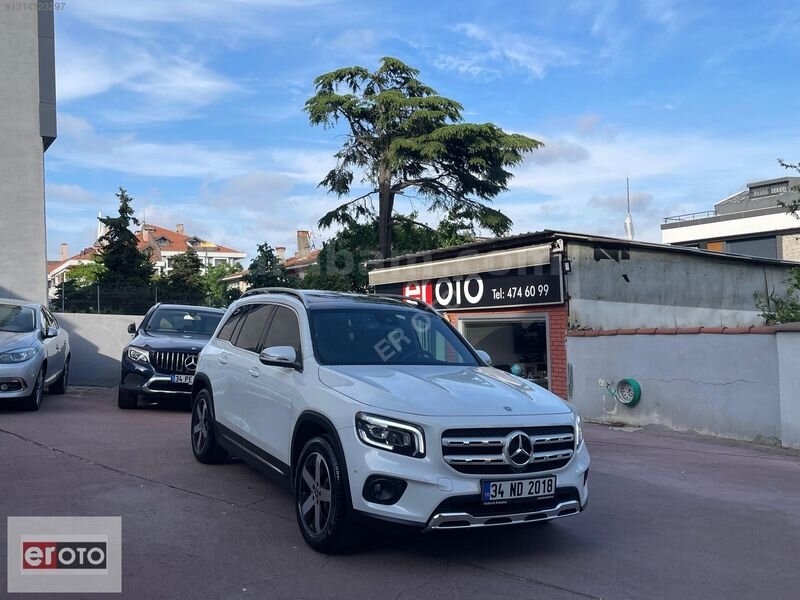 ER OTO 2022 MERCEDES GLB 200 4MATİC CAM TAVAN BOYASIZ 34BİN KM
