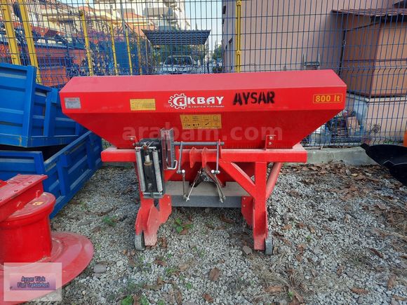AYSAR'DAN 400 LİTRE HİDROLİKLİ SON SİSTEM SÜBRE SERPME