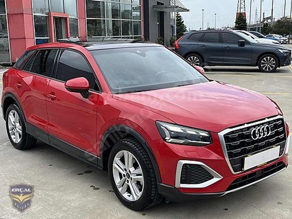 ERÇAL:2024 AUDİ Q2 35 TFSI 150HP ADVANCED C.TAVAN K/K TAKSİT