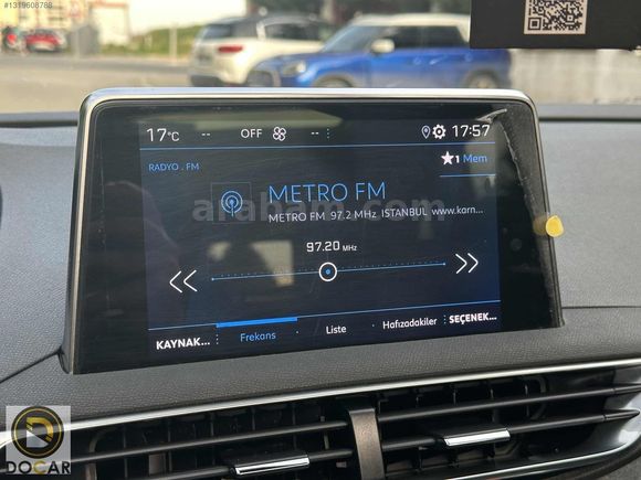 DOCAR-2022 PEUGEOT 1.5 BlueHDI 3008 ALLURE KREDİ/K.KARTI/VADE