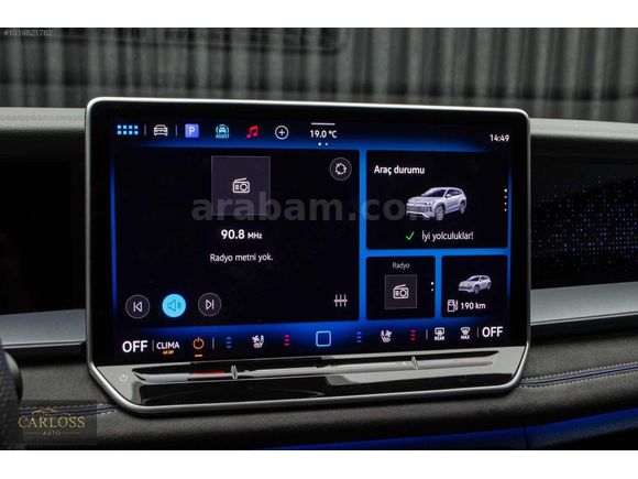 CARLOSS'DAN TAYRON 1.5e-TSI R LİNE 2025 MODEL 23BİN KM HATASIZ