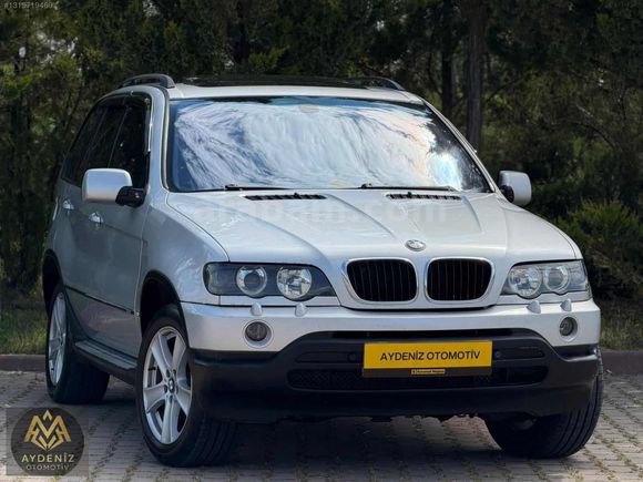 AYDENİZ 2003 BMW X5 3.0D SPOR PAKET/4KOLTUKISITMA/SUNROOF/HAFIZA