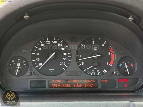 AYDENİZ 2003 BMW X5 3.0D SPOR PAKET/4KOLTUKISITMA/SUNROOF/HAFIZA