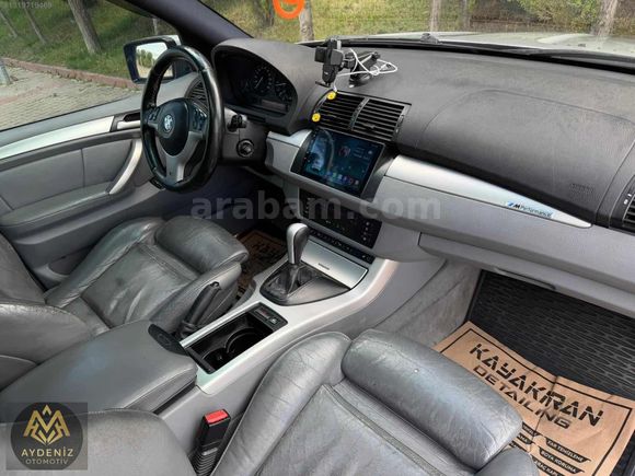 AYDENİZ 2003 BMW X5 3.0D SPOR PAKET/4KOLTUKISITMA/SUNROOF/HAFIZA