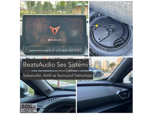 "39.000"KM 2023 CUPRA VZ-LİNE//360 KAMERA+BKR JNT+MATRIX+BEATS+E