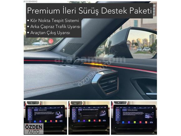 "39.000"KM 2023 CUPRA VZ-LİNE//360 KAMERA+BKR JNT+MATRIX+BEATS+E