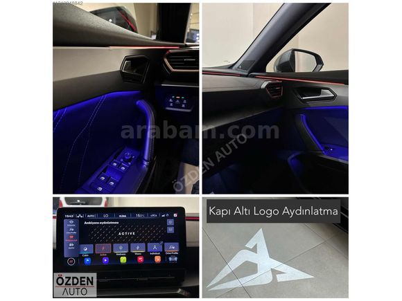 "39.000"KM 2023 CUPRA VZ-LİNE//360 KAMERA+BKR JNT+MATRIX+BEATS+E