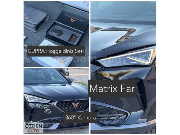 "39.000"KM 2023 CUPRA VZ-LİNE//360 KAMERA+BKR JNT+MATRIX+BEATS+E
