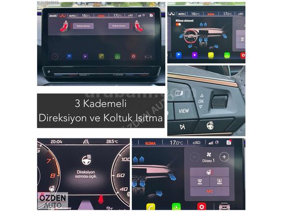 "39.000"KM 2023 CUPRA VZ-LİNE//360 KAMERA+BKR JNT+MATRIX+BEATS+E