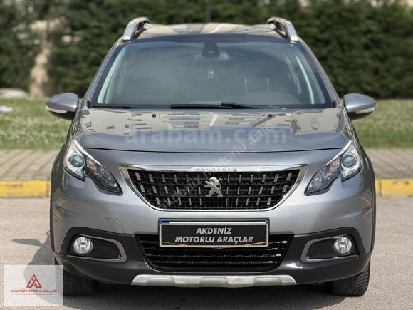 AKDENİZ | 2019 PEUGEOT 2008 1.5 DİZEL TAM OTOMATİK HATASIZ