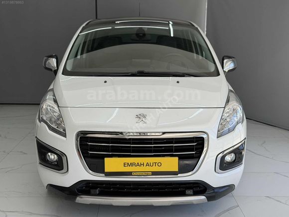 EMRAH AUTO'DAN 2015 MODEL PEUGEOT 3008 CAM TAVAN - TAM OTOMATİK