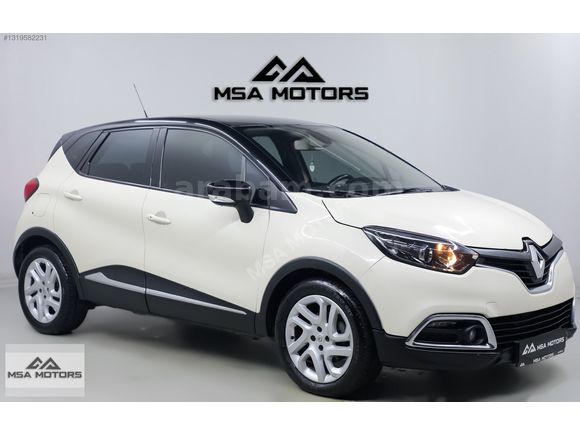 MSA-2016 RENAULT CAPTUR 1.5DCI ICON BEJ İÇİ SİYAH EMSALSIZ!