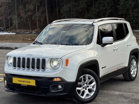 TR'DE TEK "71 BİN KM" BOYASIZ JEEP RENEGADE LİMİTED EDİTİON FULL