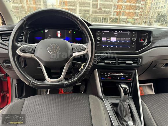 BOYASIZ_TRAMERSİZ_2022_VW_TAİGO_1.0_TSİ_LİFE_DSG_HAYALET+CARPLAY
