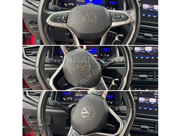 BOYASIZ_TRAMERSİZ_2022_VW_TAİGO_1.0_TSİ_LİFE_DSG_HAYALET+CARPLAY