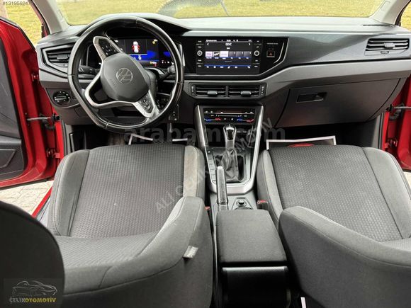 BOYASIZ_TRAMERSİZ_2022_VW_TAİGO_1.0_TSİ_LİFE_DSG_HAYALET+CARPLAY