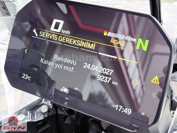 GKN MOTOR'DAN 2024 BMW R1300 GS TRIPLE BLACK TAKAS+ 12 TAKSİT