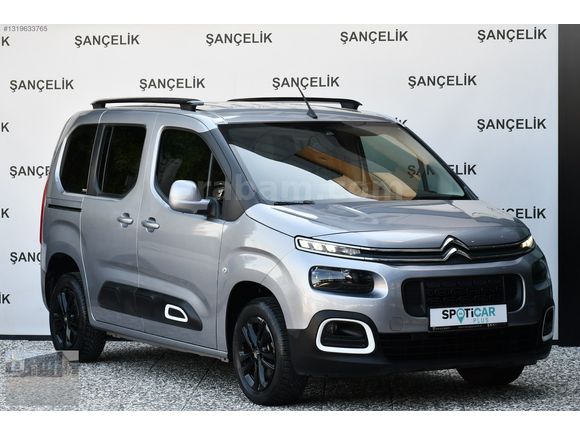 ŞANÇELİK PEUGEOT BAYİ 2021 BERLİNGO 1.5 BLUEHDI F.STİL 77.750 KM