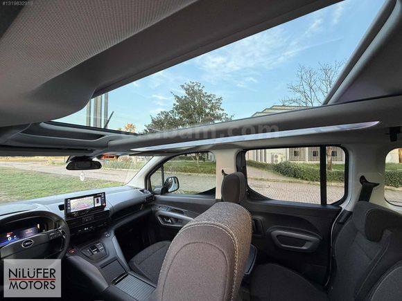 2024 BOYASIZ OPEL COMBO 1.5 D ULTİMATE CAM TAVANLI %20 FATURALI