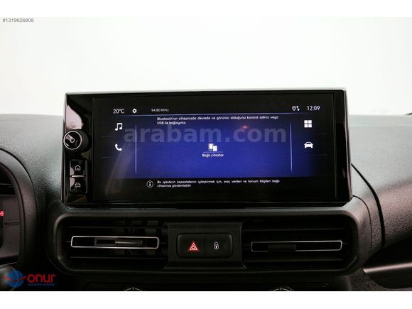 2026 OPEL COMBO 1.5 D ESSENTİAL- ORTA KONSOL -MATRİX FAR HATASIZ