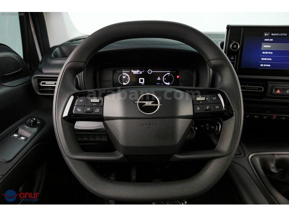 2026 OPEL COMBO 1.5 D ESSENTİAL- ORTA KONSOL -MATRİX FAR HATASIZ