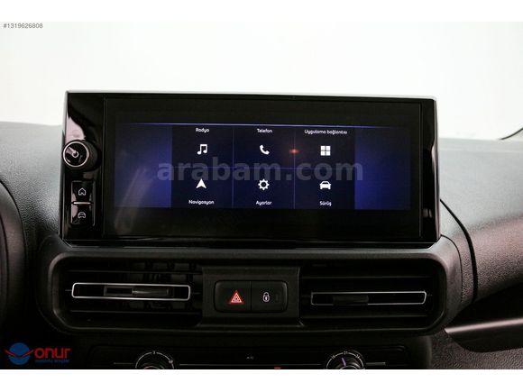 2026 OPEL COMBO 1.5 D ESSENTİAL- ORTA KONSOL -MATRİX FAR HATASIZ