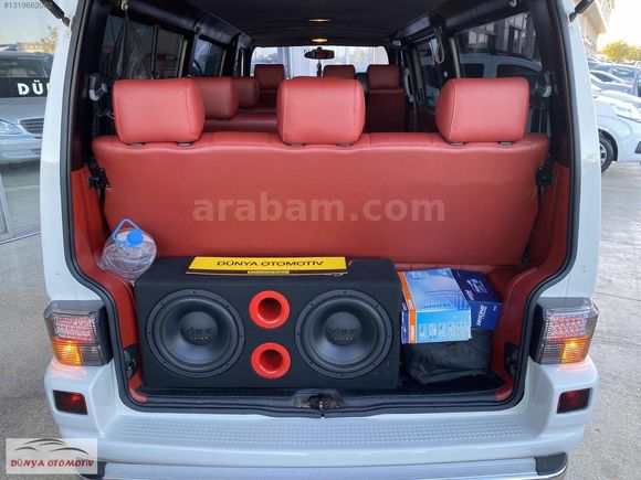 DÜNYA AUTO'DAN TR'de TEK ÖZEL YAPIM KLİMALI 9+1 T4 2.5TDI CAMLI