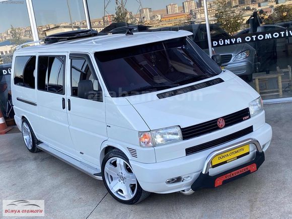 DÜNYA AUTO'DAN TR'de TEK ÖZEL YAPIM KLİMALI 9+1 T4 2.5TDI CAMLI
