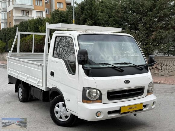 DİLEK OTO'DAN 2004 KİA BANGO KA 2500 ÇİFT TEKER AÇIK SAÇ KASALI