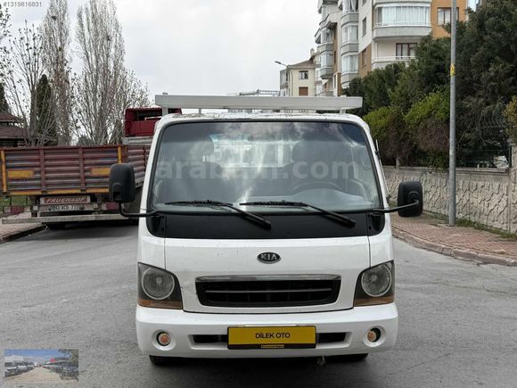 DİLEK OTO'DAN 2004 KİA BANGO KA 2500 ÇİFT TEKER AÇIK SAÇ KASALI