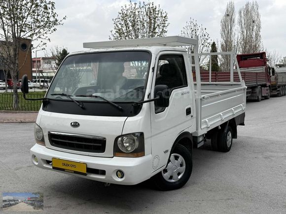 DİLEK OTO'DAN 2004 KİA BANGO KA 2500 ÇİFT TEKER AÇIK SAÇ KASALI